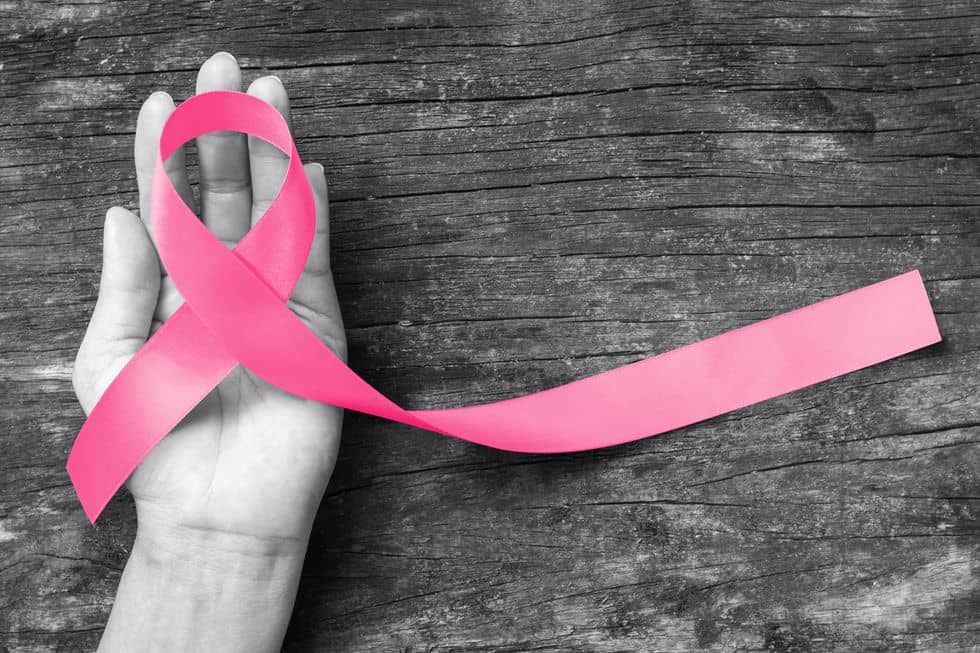 Breast cancer ribbon 