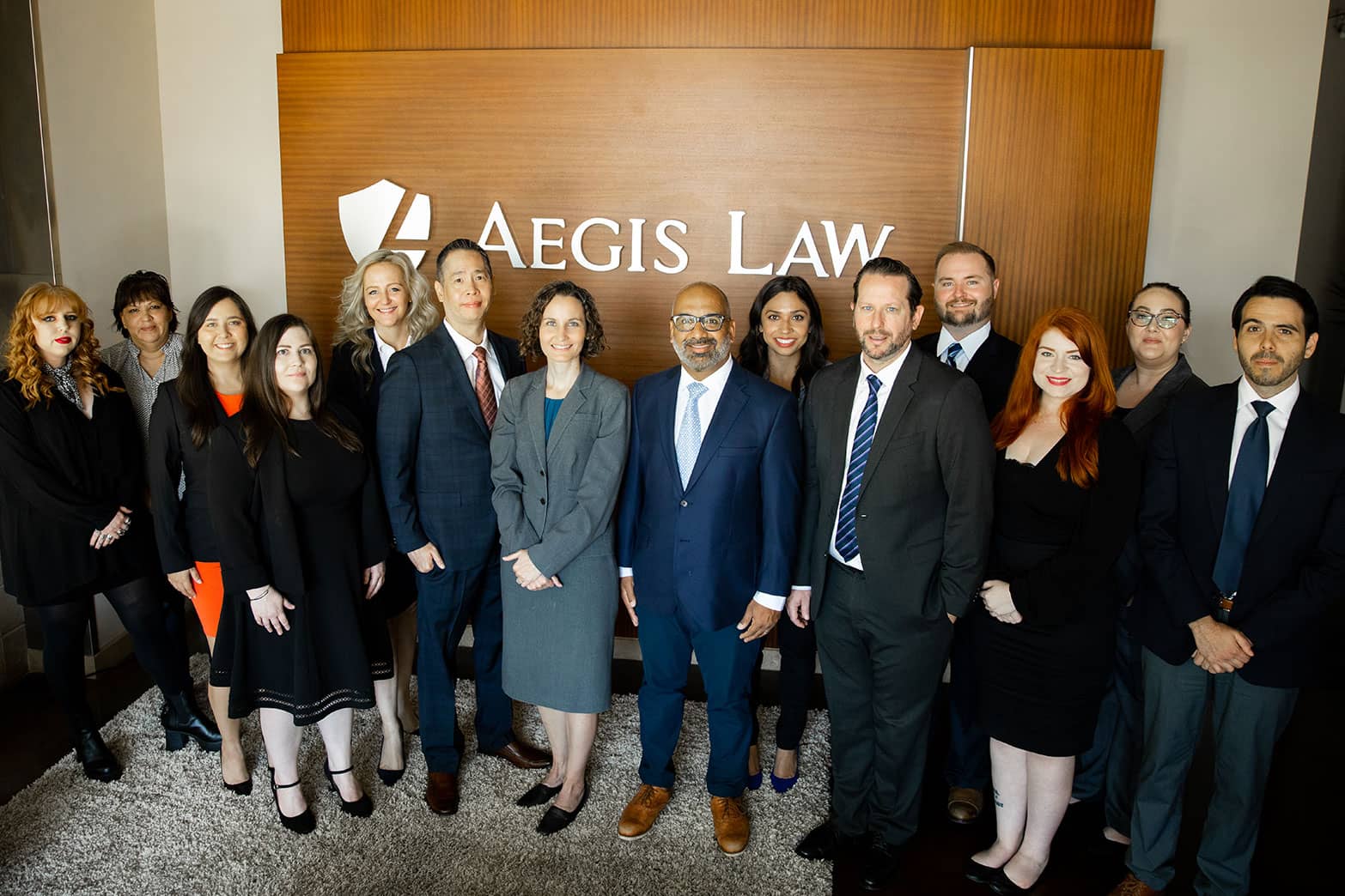 Aegis Law Firm Team Photo