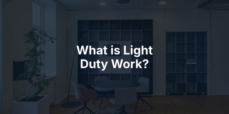 What is Light Duty Work?